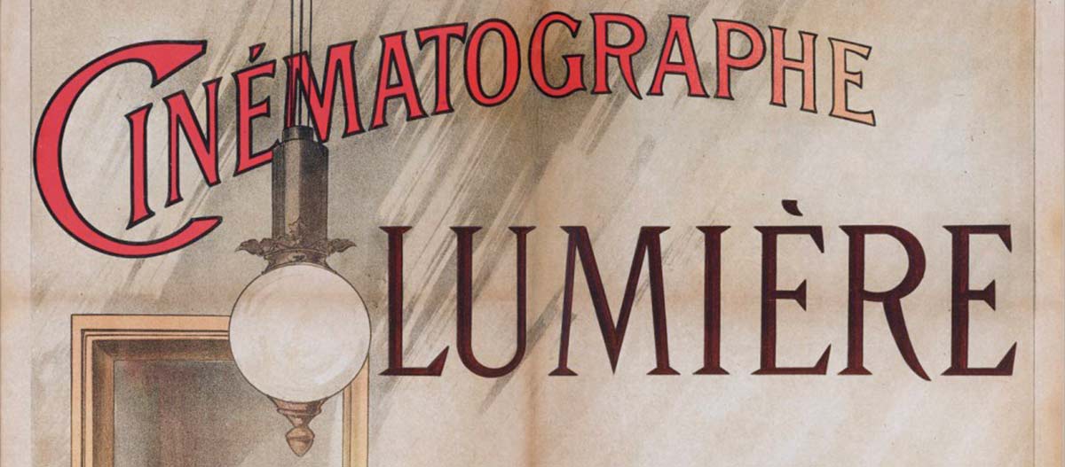 Affiche d'un film par Henri Brispot 1896